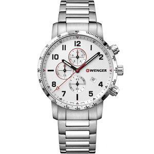 瑞士WENGER Attitude Chroyes計時時尚腕錶 01.1543.110【刷卡回饋 分期0利率】