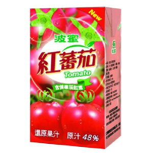波蜜 紅番茄汁(250ml*24包/箱) [大買家]