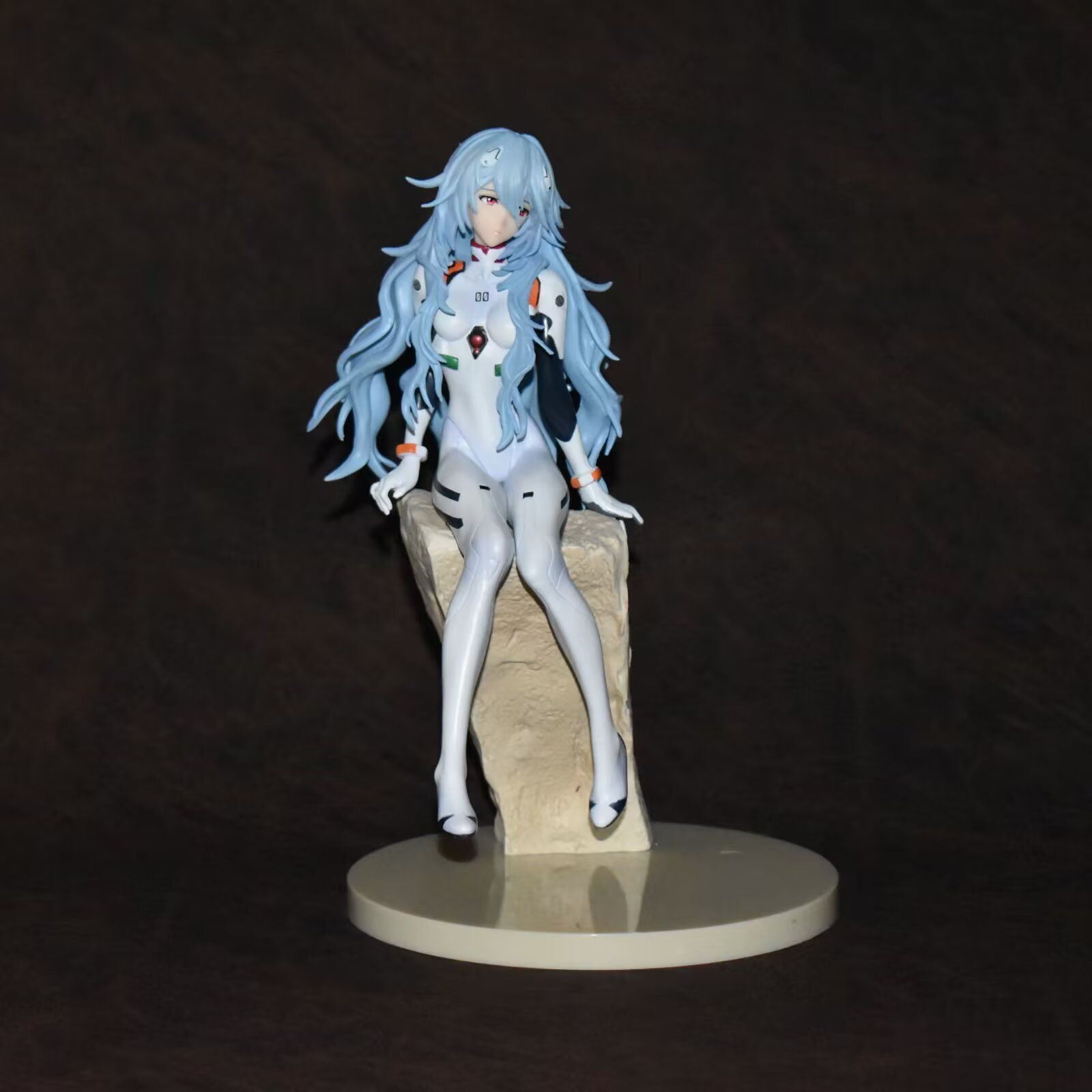 雲祥社MH GEM 福音戰士 終 EVA 綾波麗 長發坐姿動漫手辦模型