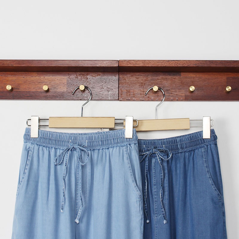 ANNAS 正韓 牛仔寬褲 牛仔褲 牛仔長褲 大寬褲 闊腿褲 寬鬆 顯瘦 高腰 夏天薄款牛仔布 韓國 8