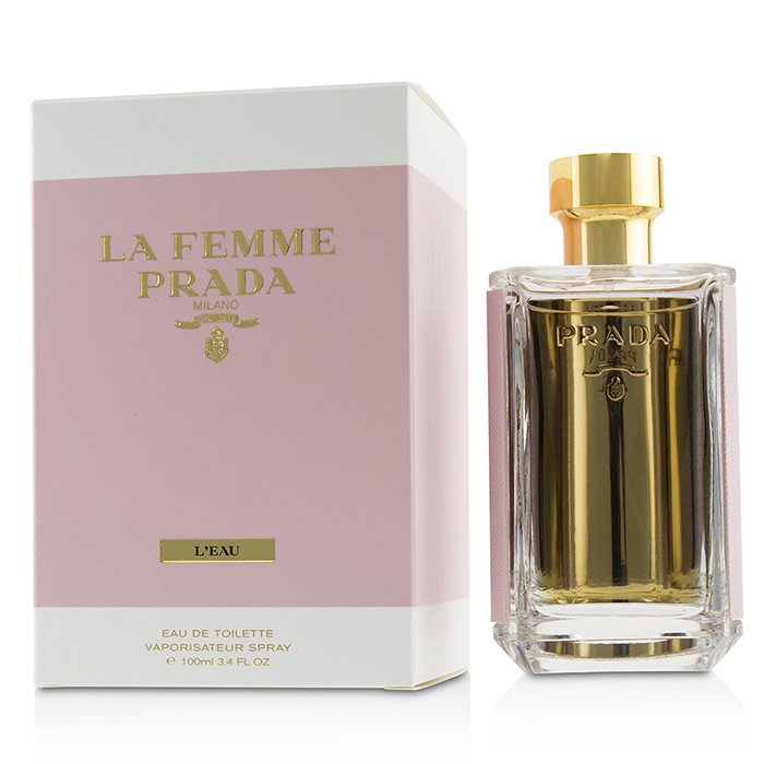 Prada 普拉達 La Femme L'Eau 纓粉淑女女性淡香水 100ml/3.4oz