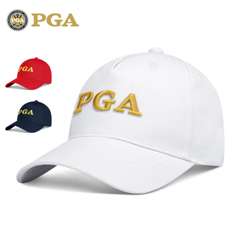 美國PGA 高爾夫女士球帽 防曬運動帽 可調大小 吸汗內里 透氣舒適