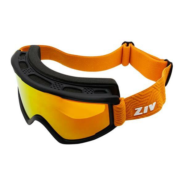 《台南悠活運動家》ZIV G006023 霧黑 橘電黑紅 滑雪護目鏡