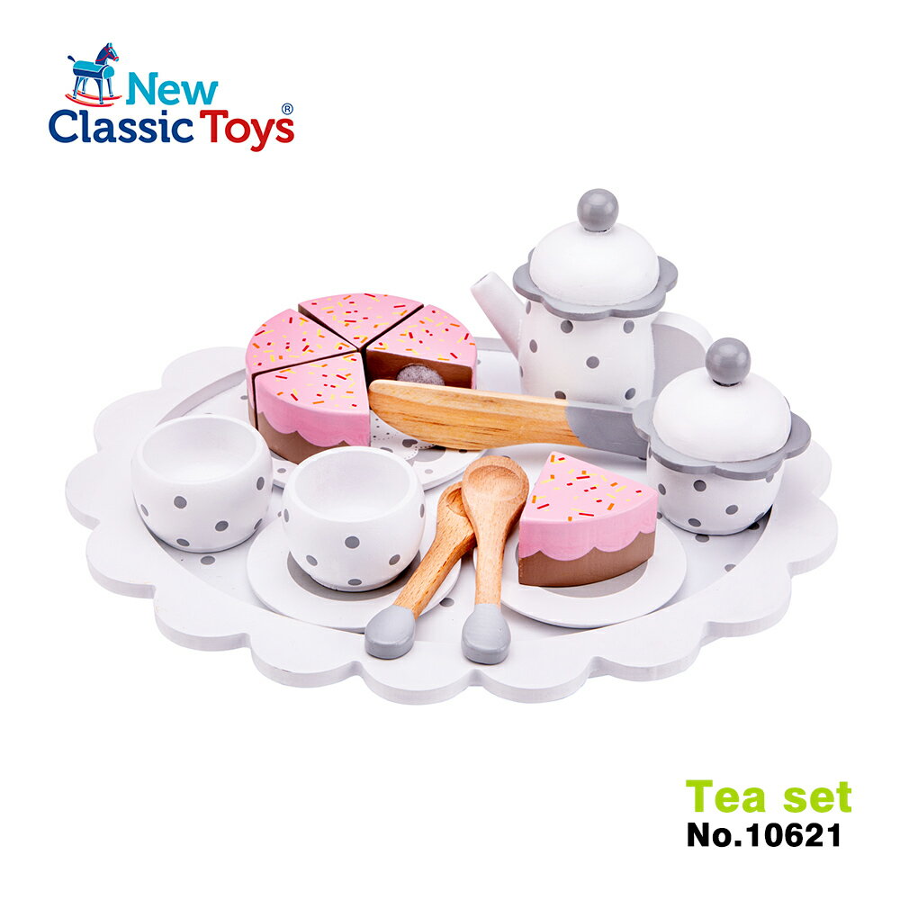 《荷蘭 New Classic Toys》 木製 英式午茶蛋糕組 東喬精品百貨