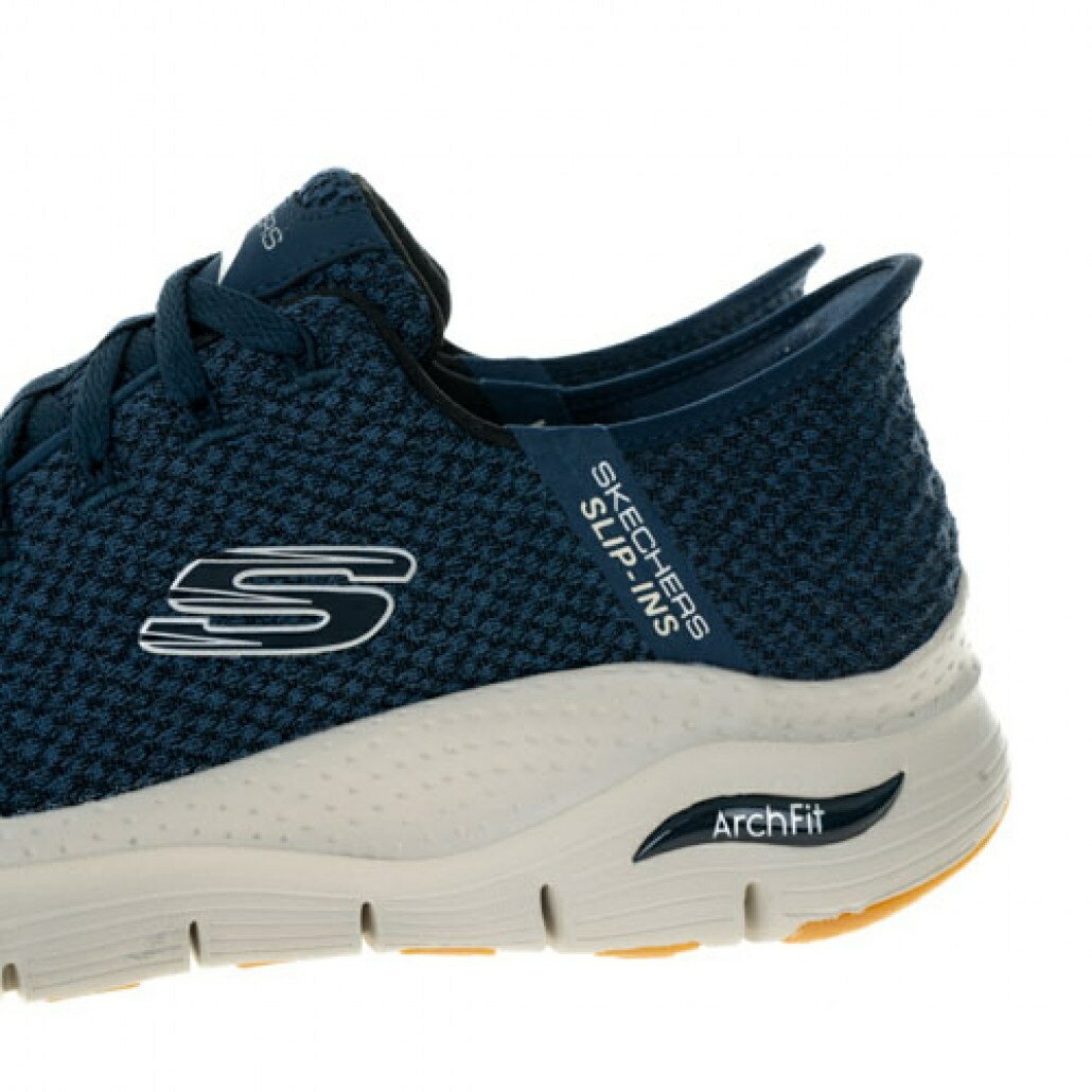 Skechers  Arch Fit  男鞋  Slip-Ins 瞬穿科技 足弓支撐 透氣 健走鞋 232454NVY 5