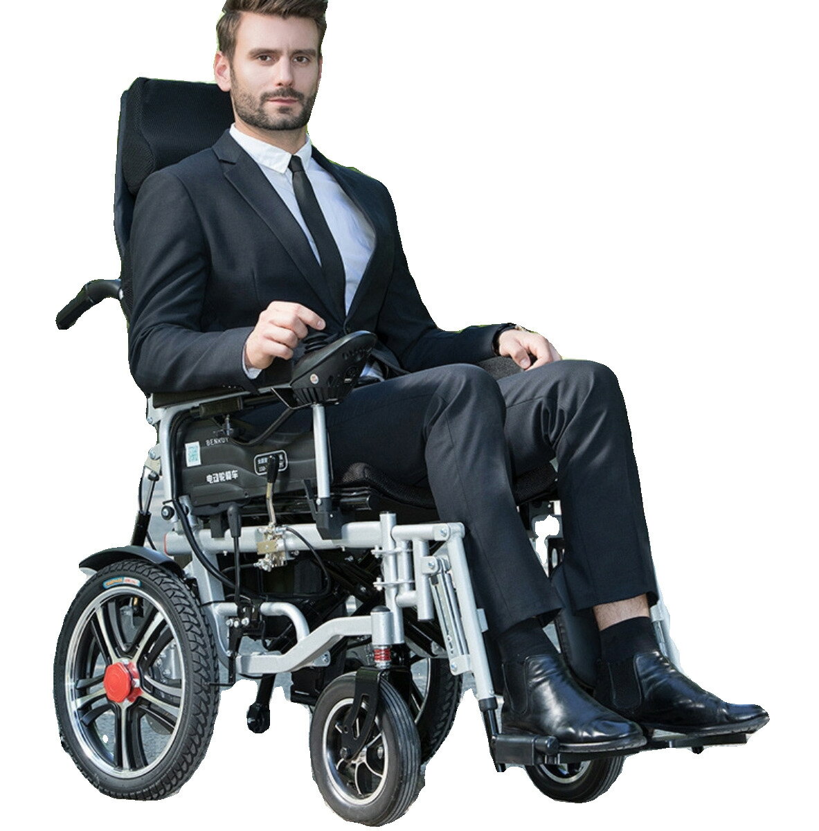 【臺灣公司 可打統編】代步車四輪電動輪椅老人專用帶坐便可折疊殘疾人癱瘓老年遙控戶外