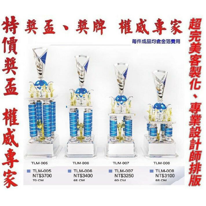 獎盃 獎牌 客製化 訂製各式比賽獎盃皆可承製喔 量多有優惠【大自在運動休閒精品店】