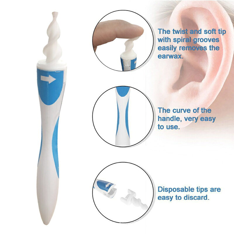 Pick-Tool-Set Removal-Tool-Remover Ear-Cleaner Spiral Q-Grip