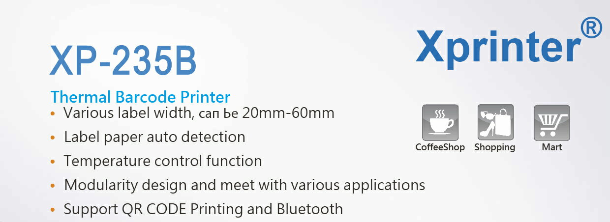 Xprinter XP-235B 營養標示計算軟體標籤機 1
