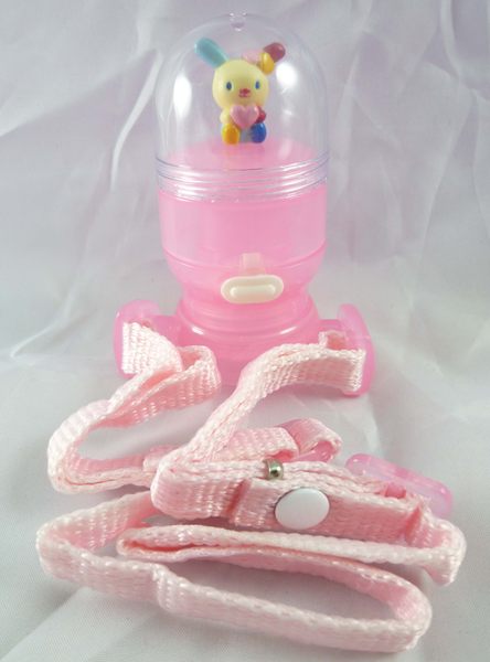 【震撼精品百貨】U-Sa-Ha-Na 花小兔   造型水壺蓋附繩 抱心  震撼日式精品百貨