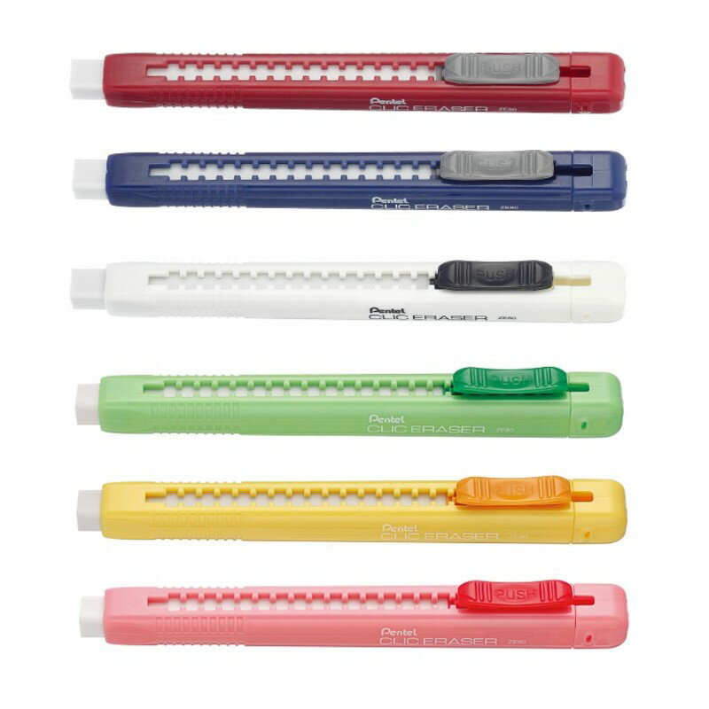 橡皮擦 飛龍 ZE80 NON PVC 筆型橡皮擦 19款可選【領券800折50最高再折千】12/31止