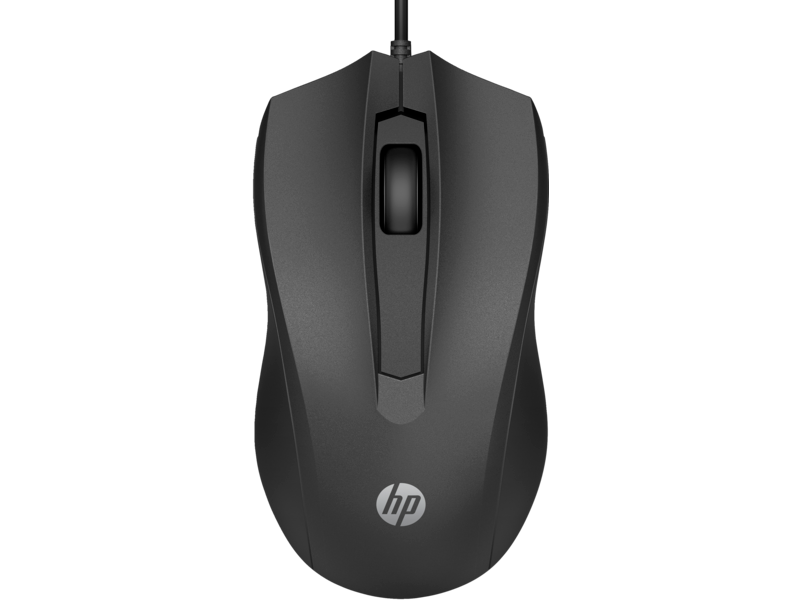 【出清】公司貨 HP 惠普 USB滑鼠 有線滑鼠 100 (6VY96AA) WINDOWS 適用 耐用 耐操