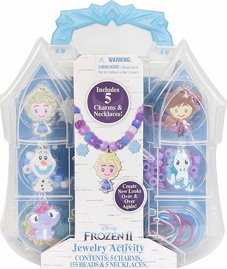 《 Disney 迪士尼 》冰雪奇緣 串珠收納盒組 東喬精品百貨