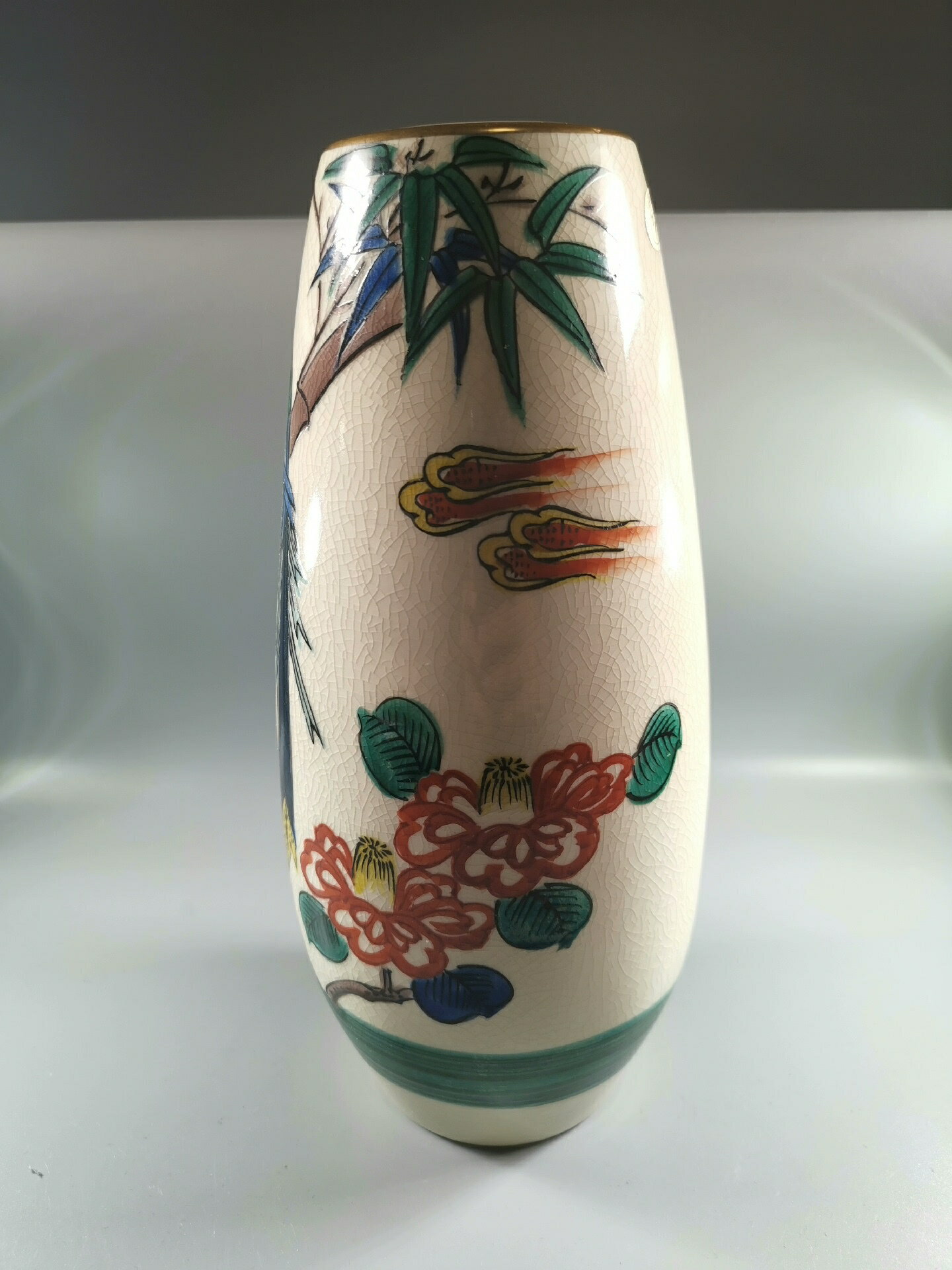 古九谷 吉田屋　花瓶　1客 九谷焼 吉田屋 古九谷 九谷焼 1客 - メルカリ