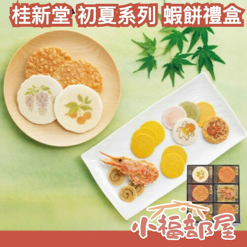 日本 桂新堂 初夏系列 蝦餅禮盒