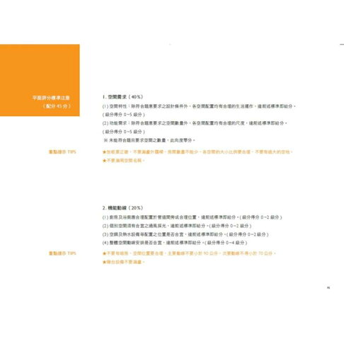 室內設計手繪製圖必學4【2024最新考題版】:術科詳解必勝全攻略 2