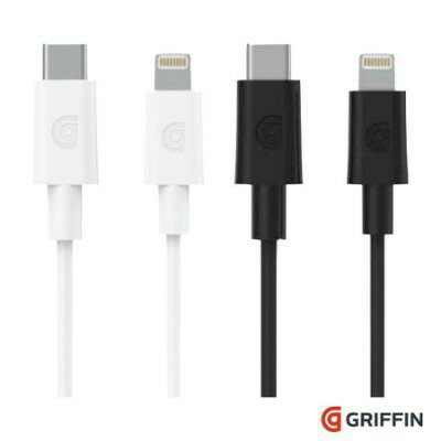 Griffin USB-C to Lightning apple 8pin PD typeC充電傳輸線 強強滾