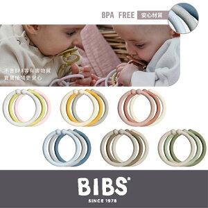 丹麥 BIBS Loops 萬用扣環 奶嘴鏈 奶嘴環 萬用環 (12入)（多色可選）