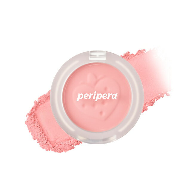 PERIPERA 刻字微笑腮紅 27裸粉草莓