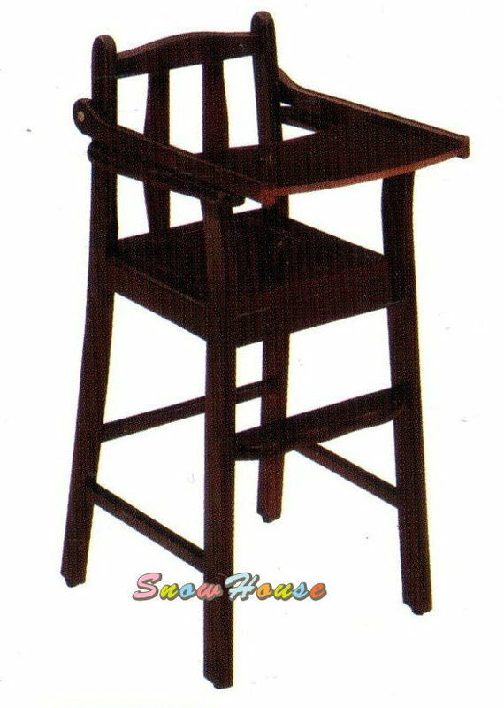 雪之屋居家生活館 寶寶椅 寶寶椅 寶寶用餐椅 (底板胡桃色) X559-09