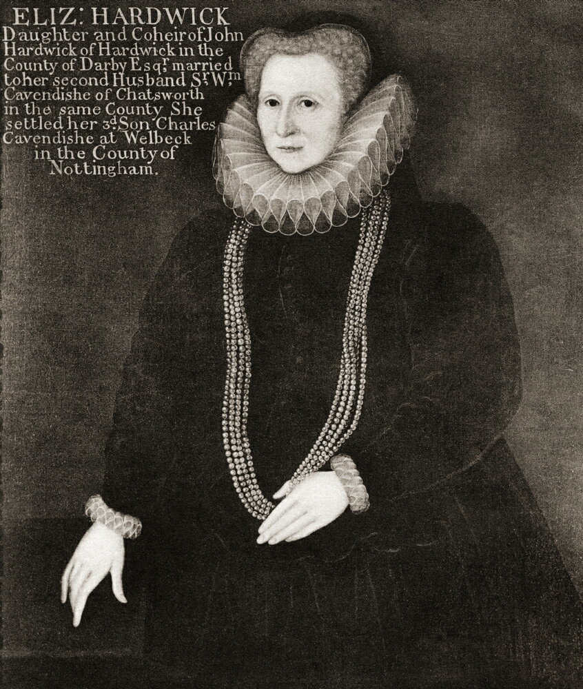 Posterazzi: Elizabeth Talbot Countess Of Shrewsbury C 1521 - 1608 Known ...