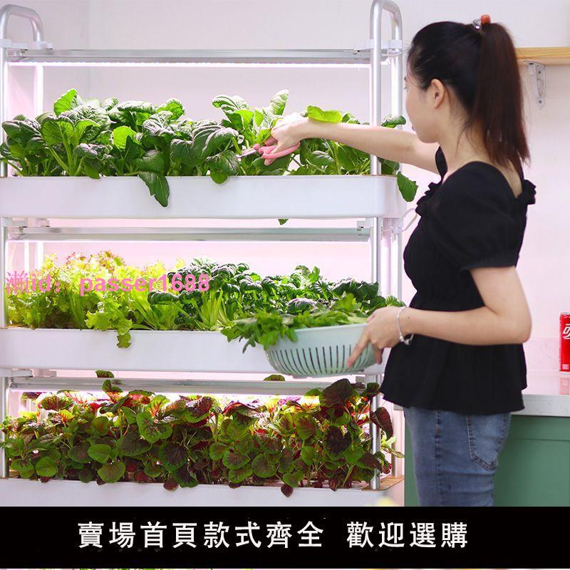 智慧多層水耕種植設備家庭室內客廳臥室懶人種菜神器無土栽培水培