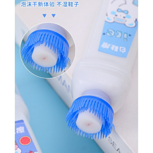 【台灣現貨】卡通白鞋擦 小白鞋清洗劑 洗鞋擦鞋刷球鞋 白鞋清潔劑 去污小白鞋 #丹丹悅生活 1
