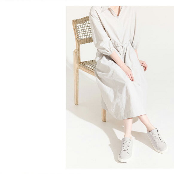 BONJOUR☆0.99秒瞬間就穿好！足型友善防潑水小白鞋【B0636】4色 7