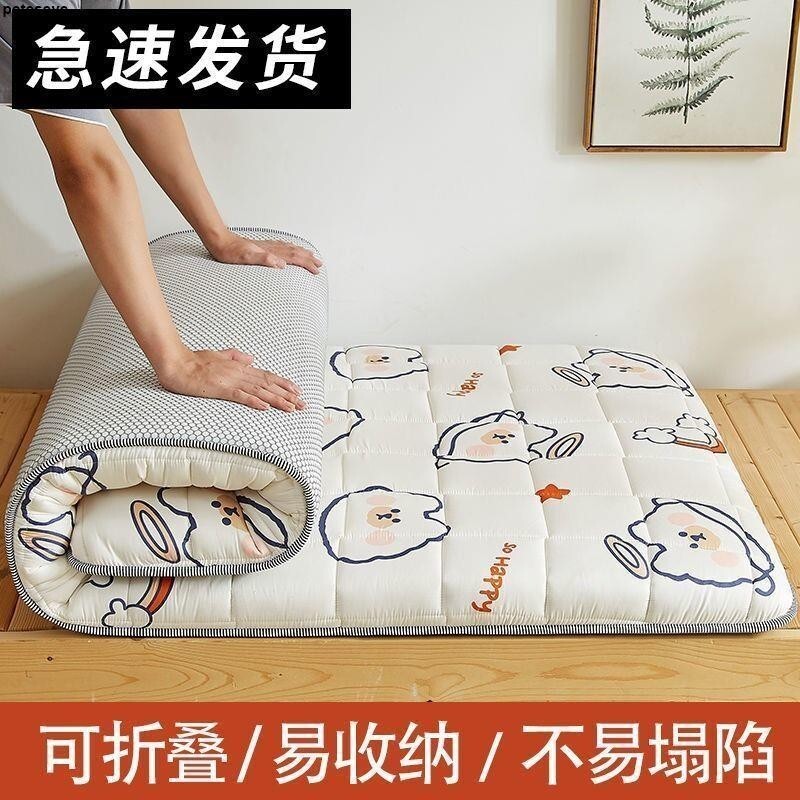 可摺疊床墊✨床墊軟墊家用宿舍加厚榻榻米單人小床墊鋪底褥子臥室專用墊褥