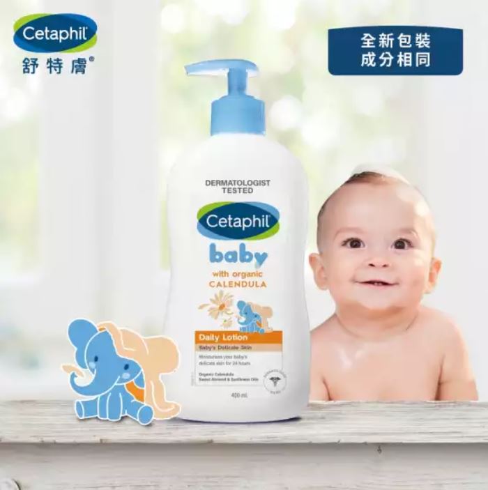 【Cetaphil 舒特膚】Baby 舒緩潤膚乳（400ml） 1