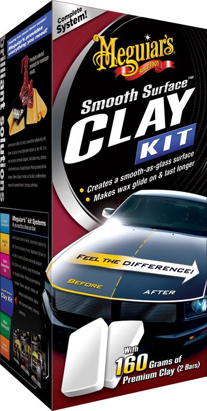 Meguiar's Smooth Surface Clay Kit 美光 順滑漆面磁土組合 G1016