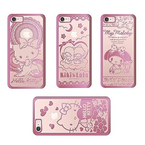 【Sanrio】APPLE iPhone 6 /6s (4.7吋) 玫瑰金系列 電鍍保護軟套