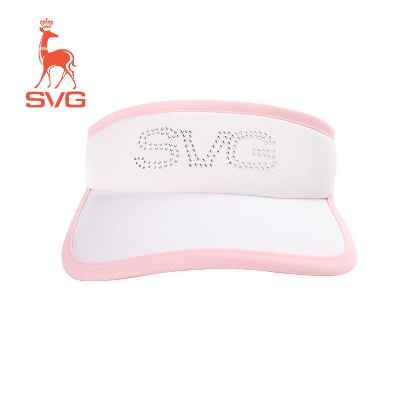 SVG高爾夫服裝女士高爾夫無頂遮陽球帽運動休閑帽子