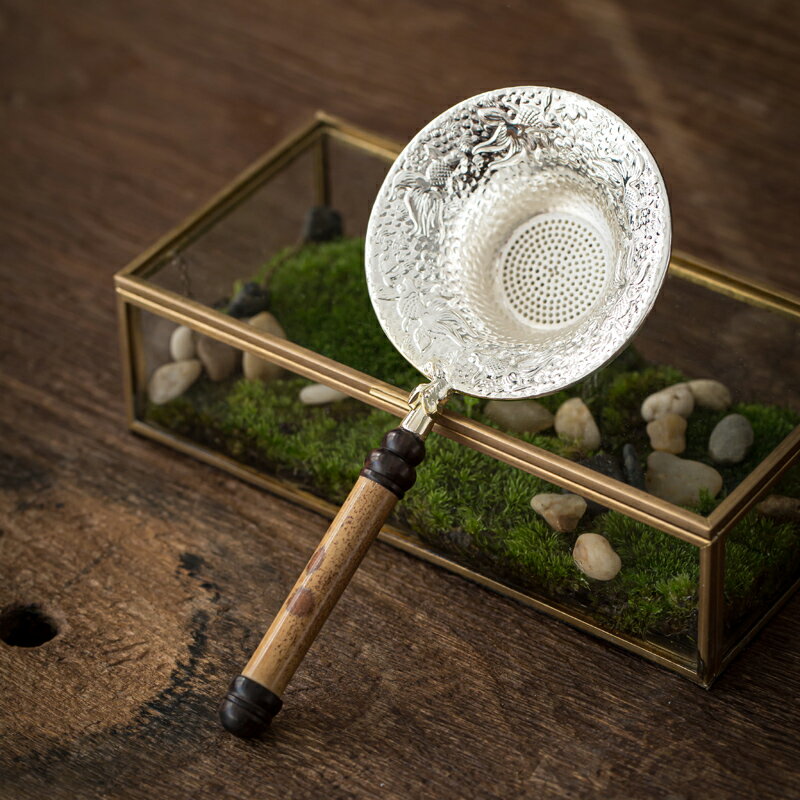純錫茶漏器單獨茶濾創意日式個性精品分茶器茶葉過濾功夫茶具配件
