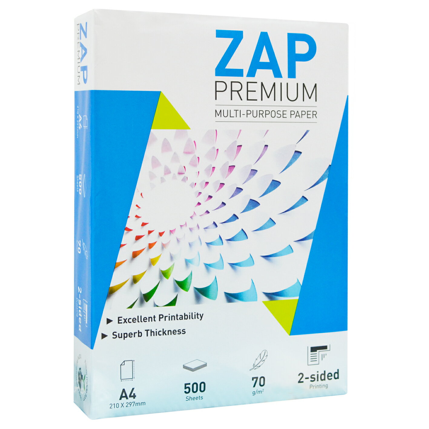 [領劵折50]【史代新文具】ZAP 70P A4 影印紙/多功能紙(1箱5包) 抗漲省荷包