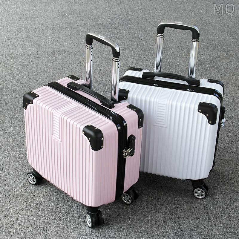 全新 16寸行李箱 小型行李箱 飛機行李箱登機春秋航空旅行箱男女16寸18小型拉桿箱小號輕便迷你