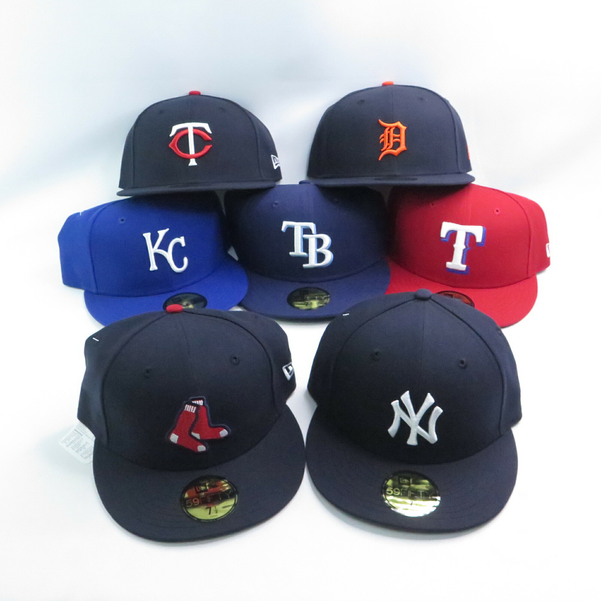 New Era 5950 MLB 球員帽 59FIFTY 棒球帽 老帽 美國聯盟【iSport愛運動】