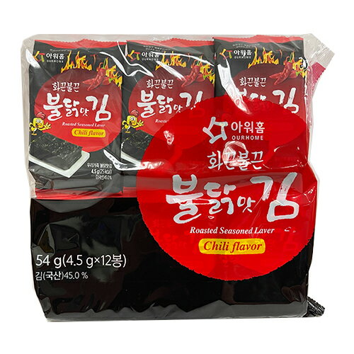Plhzhy韓國12入海苔辣味54g 愛買 愛買線上購物直營店 樂天市場rakuten