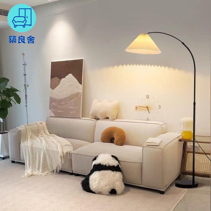 工廠直銷 110v落地燈 立燈 茶几燈 檯燈 床頭燈 創意百褶落地燈北歐客廳臥室書房護眼遙控鋼琴麻將燈釣魚立式臺燈特惠/全館免運 特價出 開立發票 售後保障z211