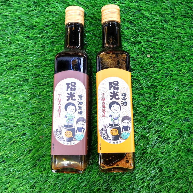 宜蘭月見古法釀造陽光醬油