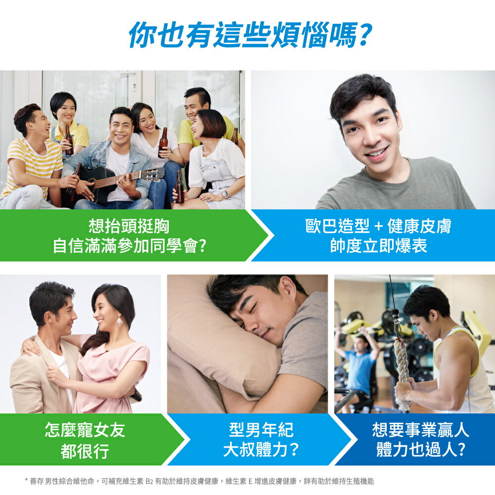 ＵＴＯ｜善存男性綜合維他命 台灣公司貨/開立發票 2