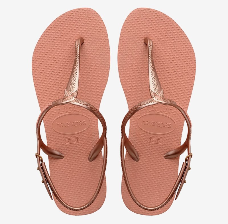 havaianas 哈瓦士 巴西人字拖 女款 Twist 粉橘 涼鞋 拖鞋 夾腳拖 海灘鞋＊夏日微風＊