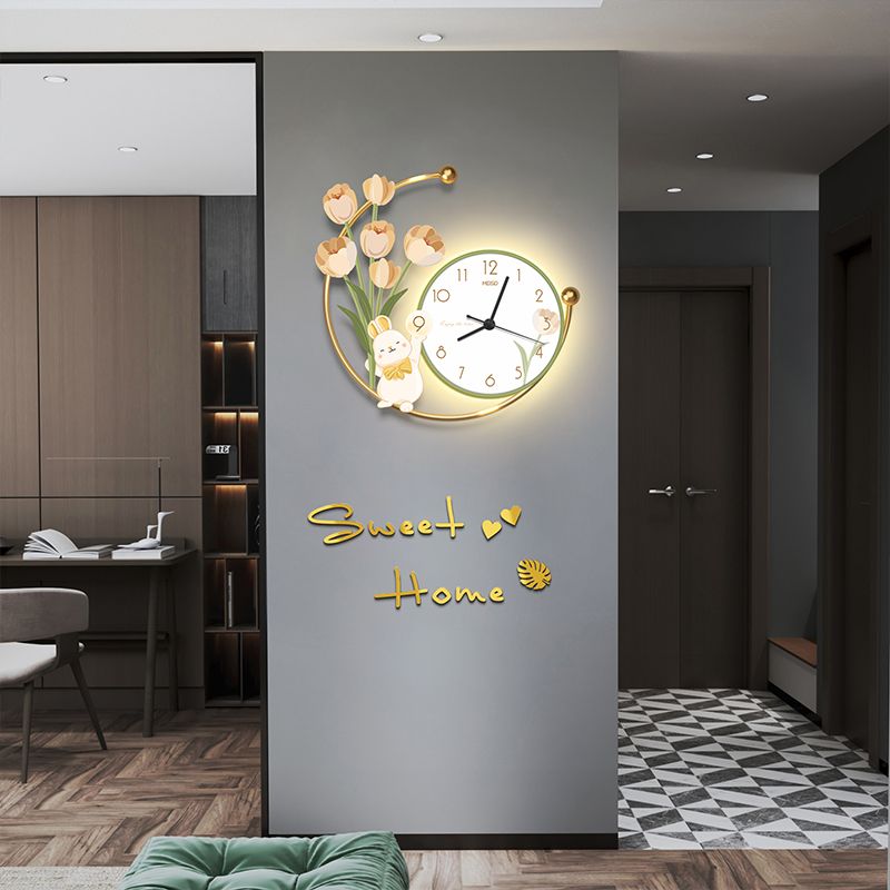 免運 全館8折 掛鐘 客廳掛鐘 時尚掛鐘 時鐘 美世達鐘表客廳掛墻2022新款簡約家用時尚網紅創意裝飾網紅掛鐘特惠/開立發票 工廠直銷 H1210 3