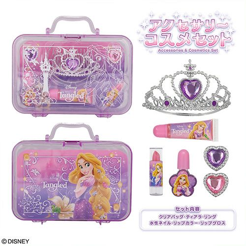 【震撼精品百貨】長髮奇緣樂佩公主 Rapunzel~日本Disney迪士尼 長髮樂佩兒童化妝品組*43609