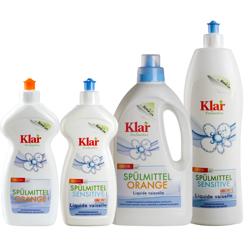 德國 Klar 洗碗精系列 柳橙 溫和500ml/ 1000/1500ml 洗碗精 附發票現貨 ｜滿額領券最高現折$200⚡專櫃保養美妝 品牌香氛 美的三次方【心心哈德】