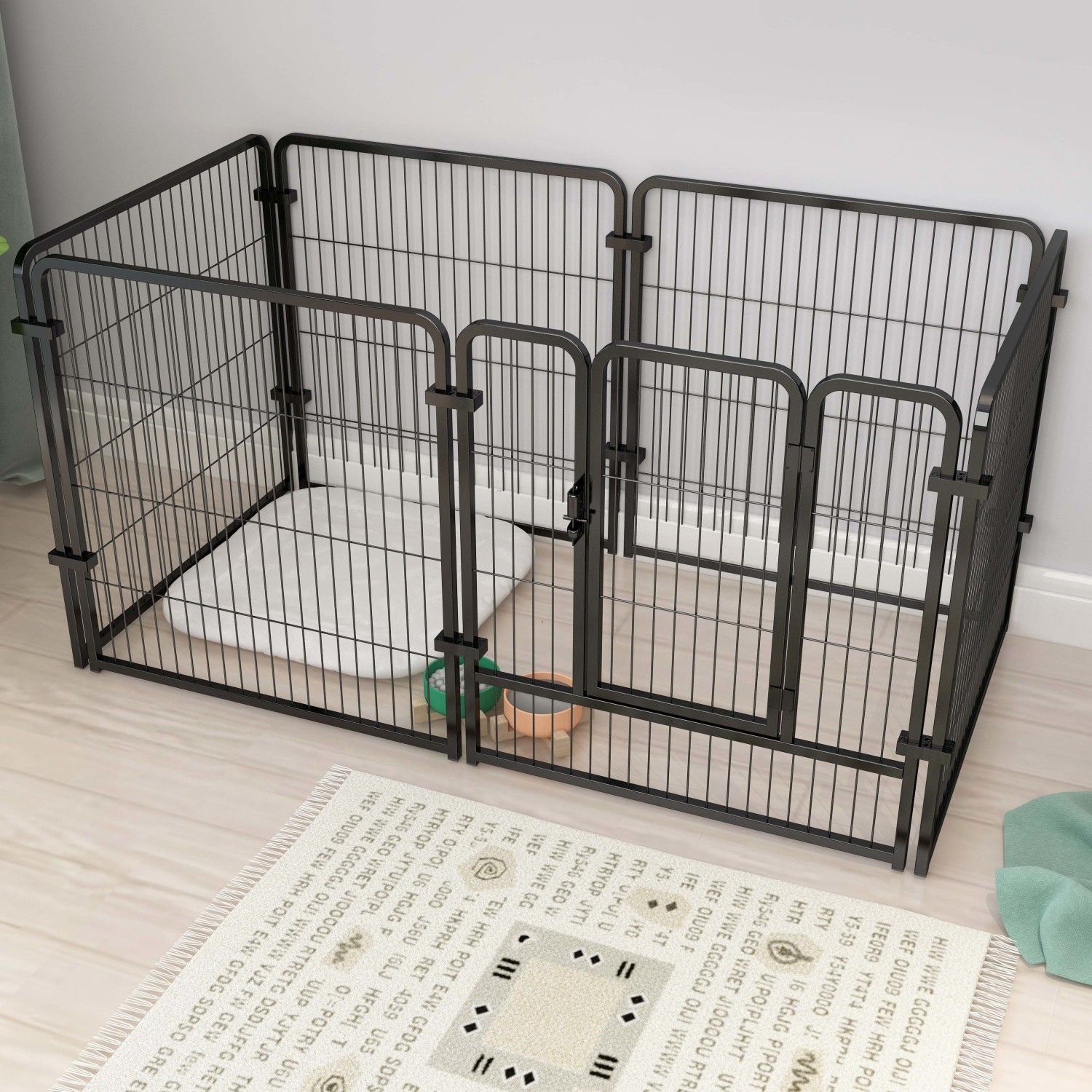 【狗籠】寵物圍欄家用室內狗圍欄超大自由空間自由組合狗柵欄訓廁專用狗籠