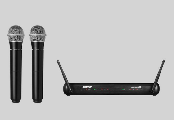 SHURE SVX288 / PG28 雙頻道 無線 麥克風 組【唐尼樂器】