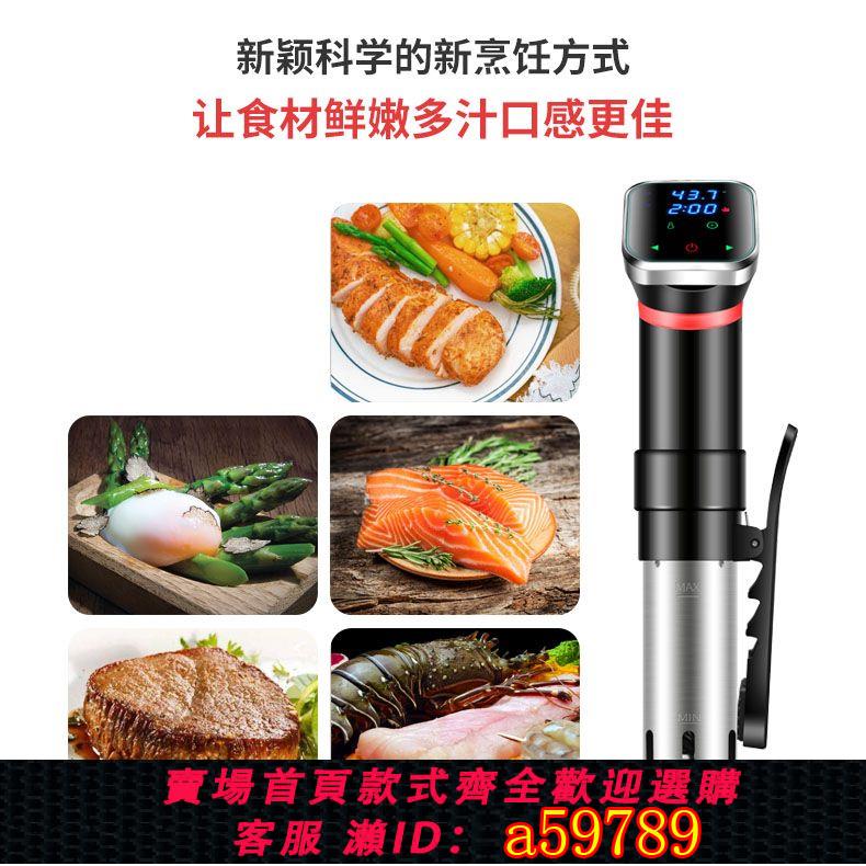【台灣公司 可打統編】110V低溫慢煮機商用sous vide牛排烹飪恒溫慢煮棒舒肥機解凍棒USA