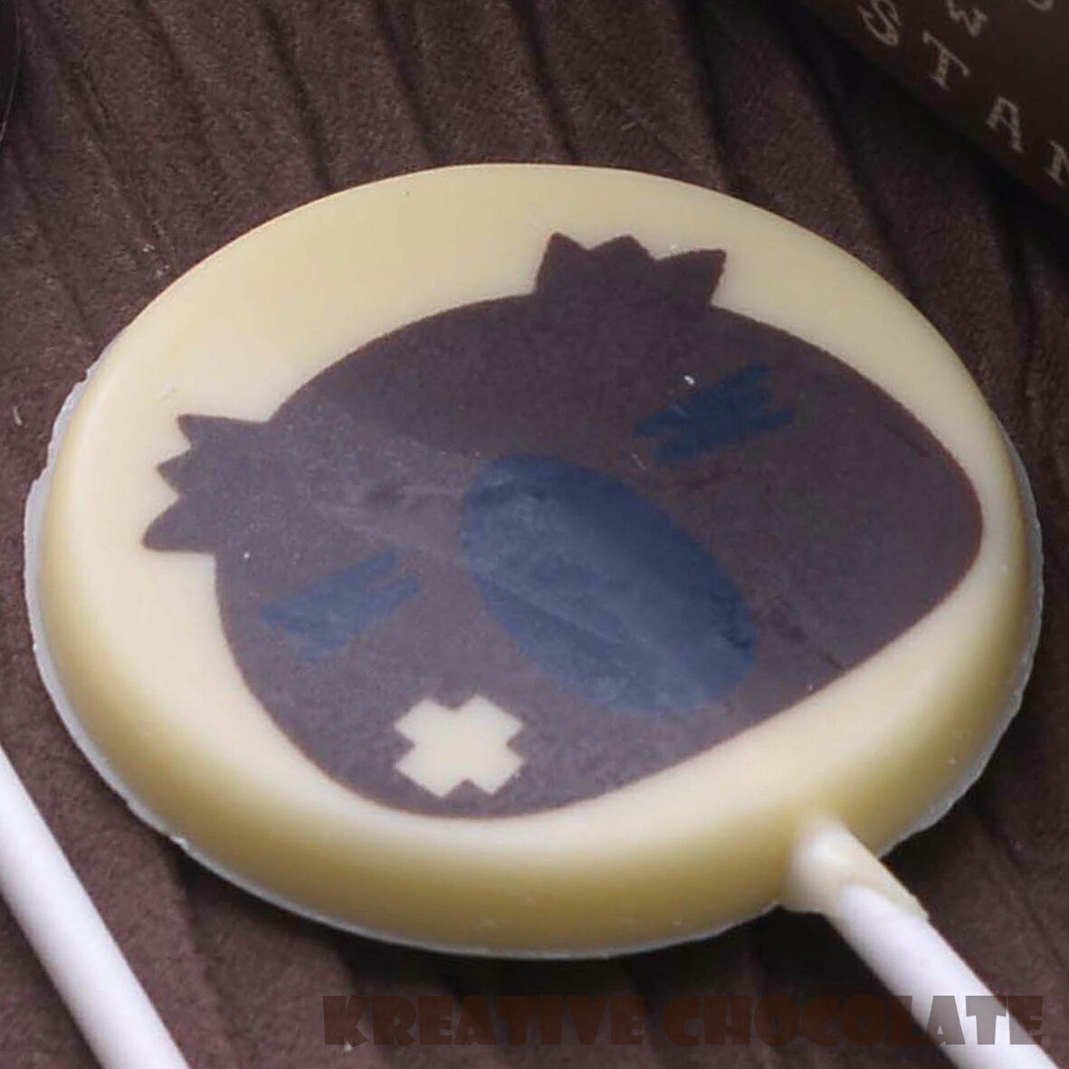 療癒系小物-動物造型巧克力棒棒糖-無尾熊 (22g/支)｜Kreative Chocolate創意巧克力