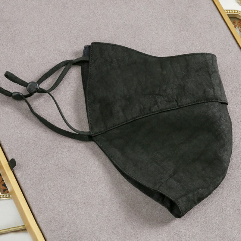 現貨+預購 口罩桑蠶絲面罩-香雲紗高級感花色防曬女配件2色74ej27【獨家進口】【米蘭精品】 2